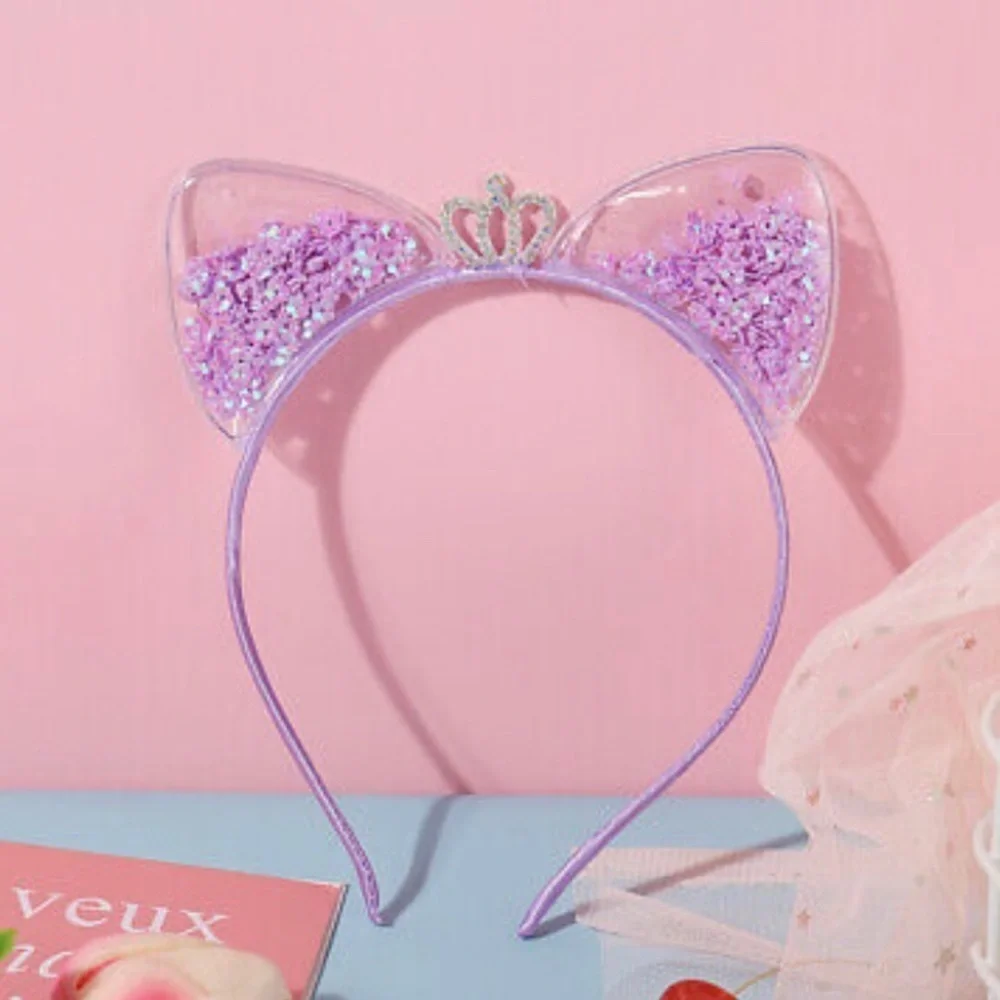 4- PCS CAT EARS HEADBANDS MULTICOLORS